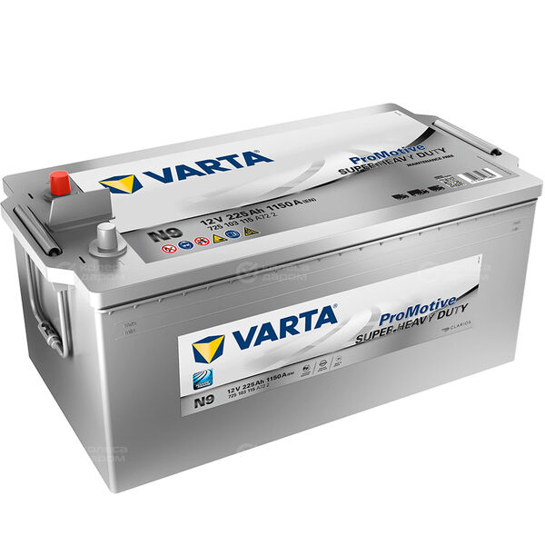 Грузовой аккумулятор VARTA Prom. Silver N9 225Ач о/п 725 103 115 в Каменке