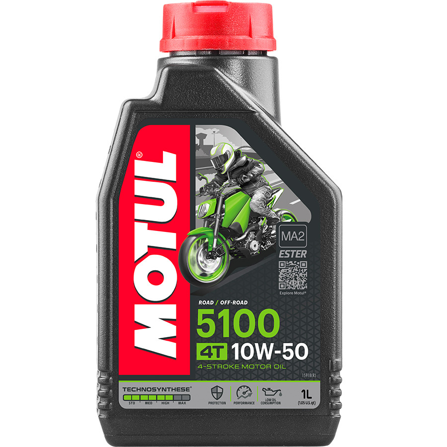 Motul Масло 4-х тактное Motul 5100 4T 10W50 1л