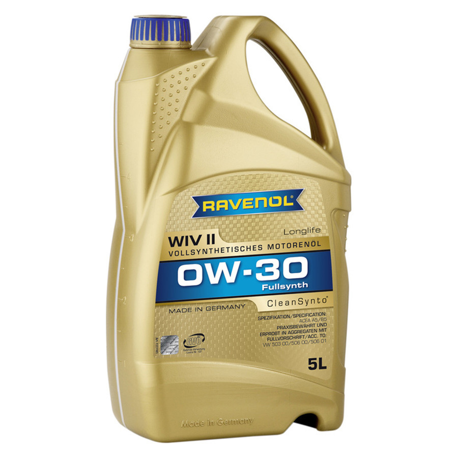 Моторное масло Ravenol WIV II 0W-30, 5 л