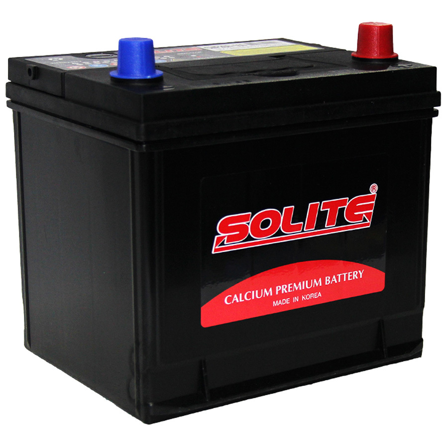 Автомобильный аккумулятор Solite 60 Ач обратная полярность D20L CMF 26R-550 - фото 1