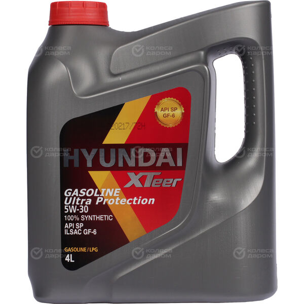 Масло моторное Hyundai Xteer Gasoline Ultra Protection 5W-30 4л в Нягани