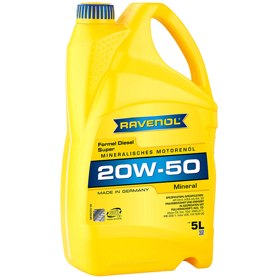 Масло моторное Ravenol Formel Diesel Super 20W-50 5л