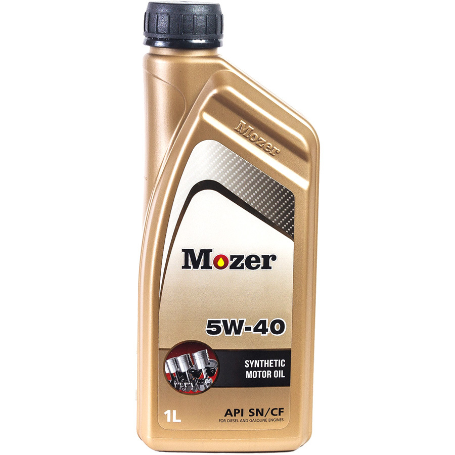 Масло моторное MOZER 5W-40 синтетика 1л