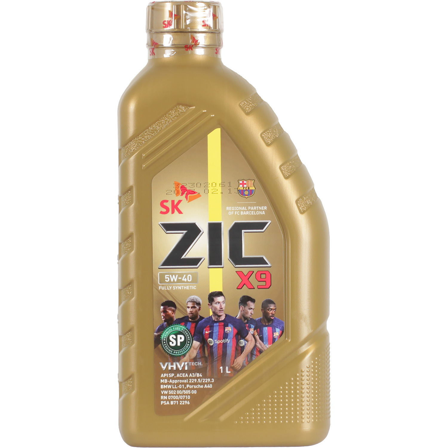 цена ZIC Моторное масло ZIC X9 5W-40, 1 л