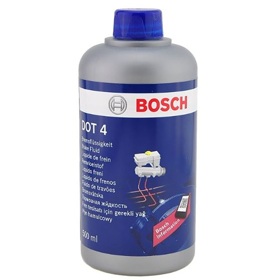 Жидкость тормозная Bosch DOT4 HP 0.5л
