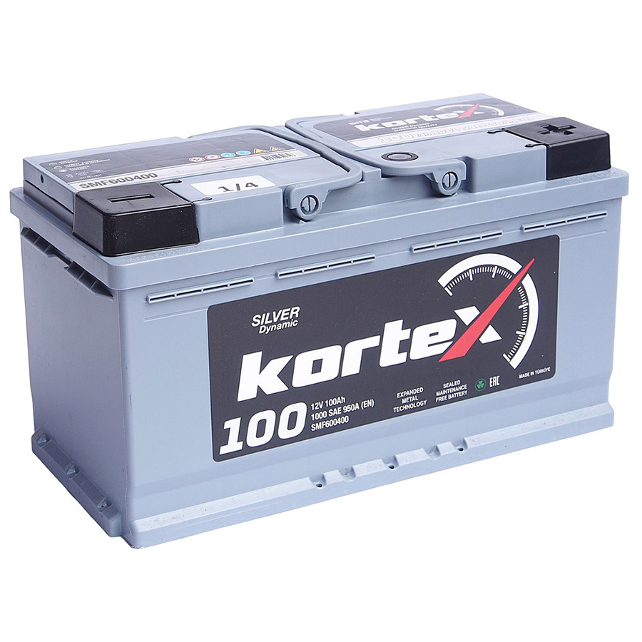 Автомобильный аккумулятор KORTEX Silver Dynamic 100 Ач L5