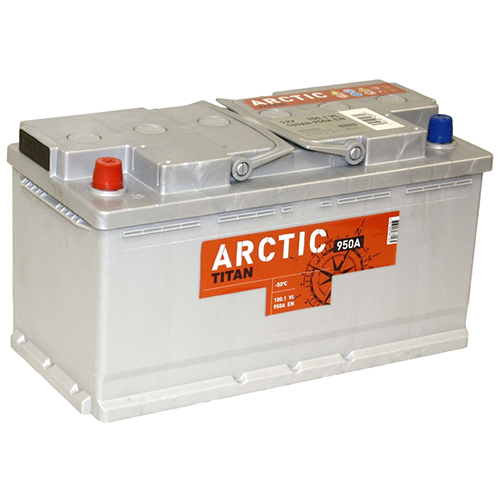 Titan Автомобильный аккумулятор Titan Arctic 100 Ач прямая полярность L5