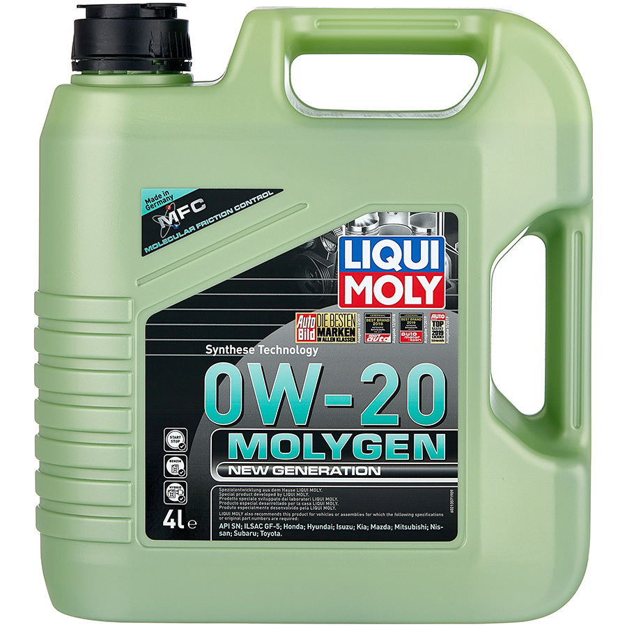 Масло моторное Liqui Moly Molygen New Generation 0W-20 4л