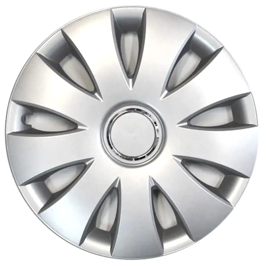 Jestic Колпаки колесные Jestic Aura Ring 15" серебристый 4шт