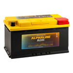 Автомобильный аккумулятор Alphaline AGM 95 Ач обратная полярность L5