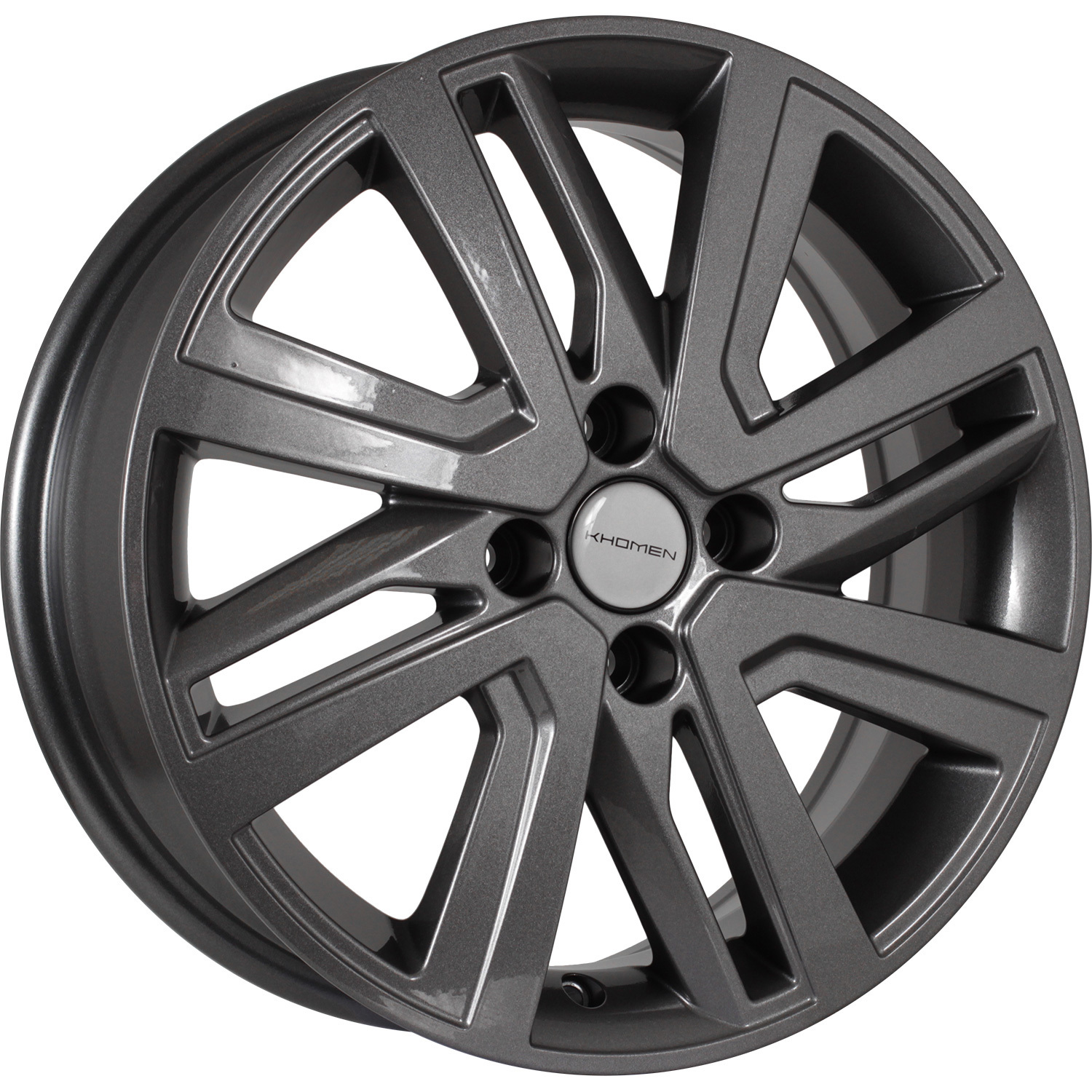 Колесный диск KHOMEN KHW1609 (16_Vesta/Largus) 6x16/4x100 D60.1 ET50 Gray