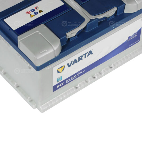 Автомобильный аккумулятор Varta Blue Dynamic F17 80 Ач обратная полярность LB4 в Нижнем Тагиле