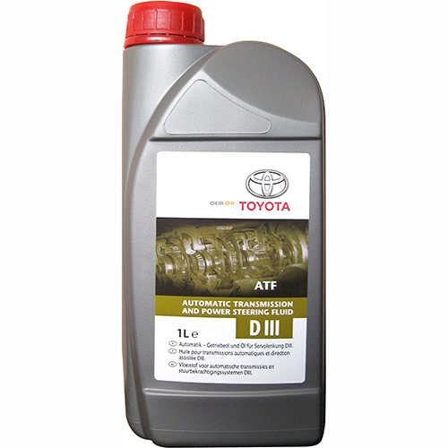 Toyota Трансмиссионное масло Toyota ATF DIII ATF, 1 л