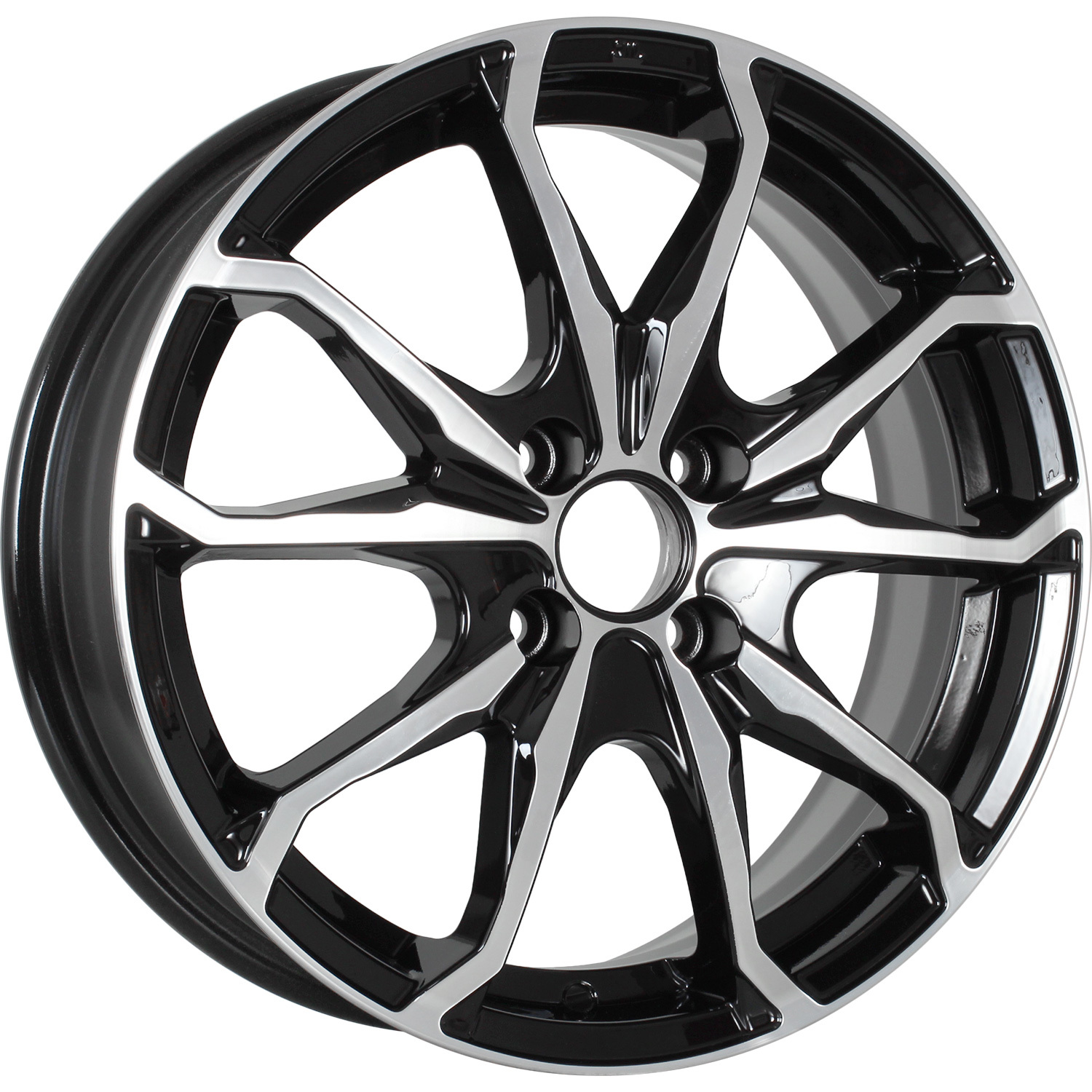 Колесный диск КиК Brent(КС733-03) 6x16/4x98 D58.5 ET35 Almaz_black