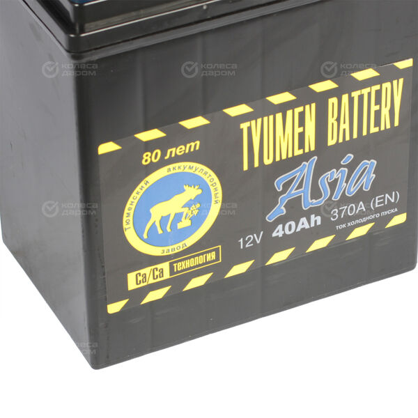 Автомобильный аккумулятор Tyumen Battery Asia 40 Ач обратная полярность B19L в Новосибирске