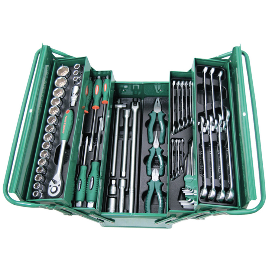 Инструменты Jonnesway Набор инструмента Jonnesway 1/2 Dr в ящике 62 предмета