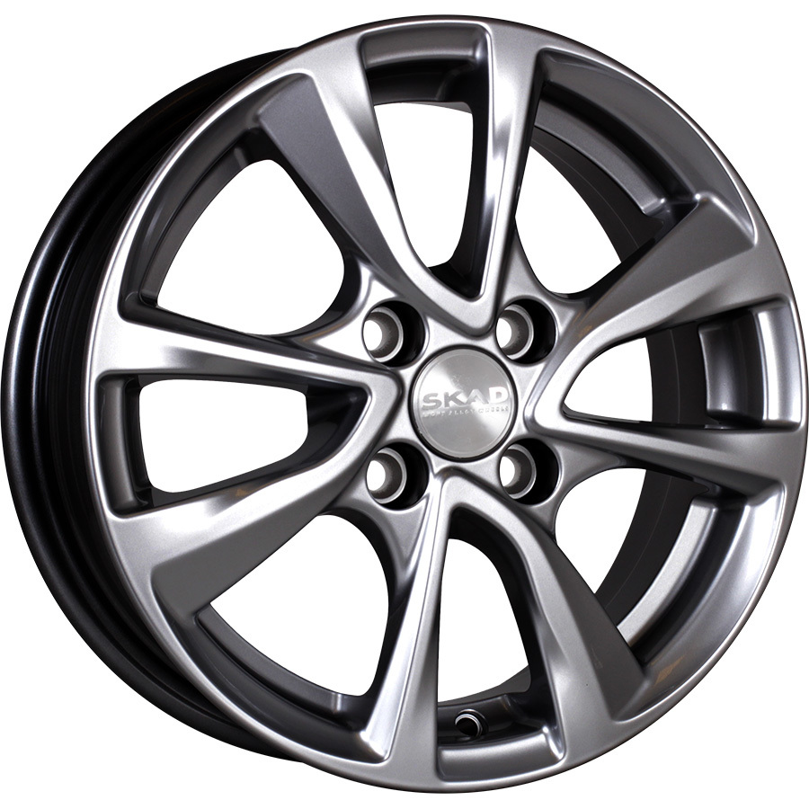 nz h 03r 7 5x17 4x98 d58 6 et35 mb Колесный диск СКАД Ницца 5.5x14/4x98 D58.6 ET35 Graphite