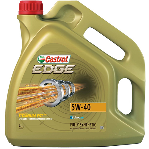 Castrol Моторное масло Castrol EDGE Titanium FST 5W-40, 4 л