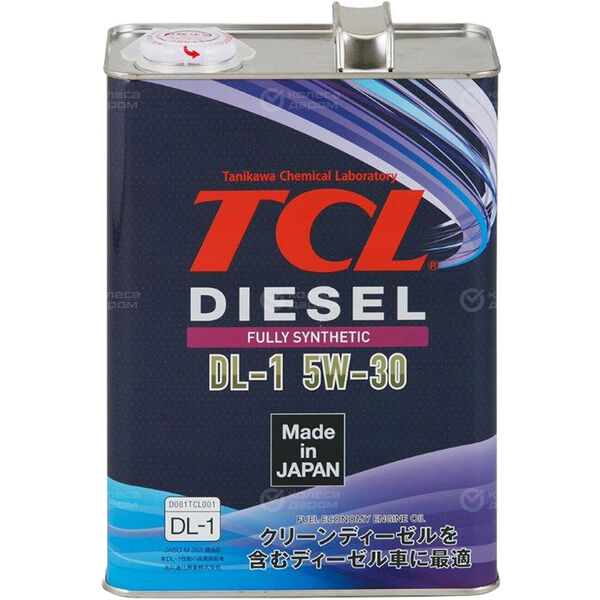 Моторное масло TCL Diesel DL-1 5W-30, 4 л в Жуковском
