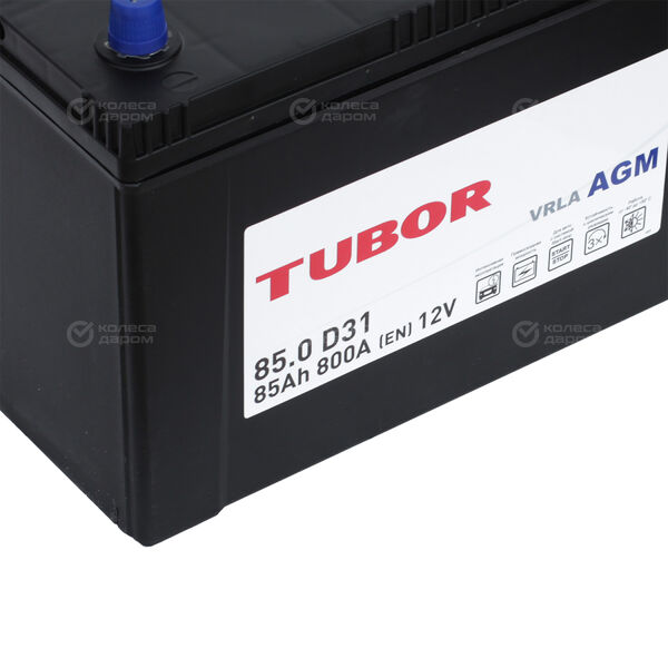 Автомобильный аккумулятор Tubor 85 Ач обратная полярность D31L в Орске