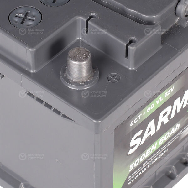 Автомобильный аккумулятор Sarma 60 Ач прямая полярность L2 в Саратове