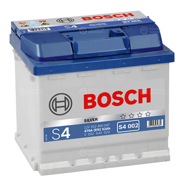 Автомобильный аккумулятор Bosch S40 020 52 Ач обратная полярность L1 в Нижневартовске