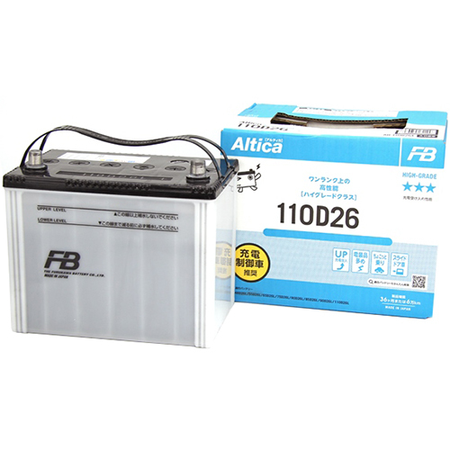 Furukawa Battery Автомобильный аккумулятор Furukawa Battery Altica High-Grade 80 Ач обратная полярность D26L