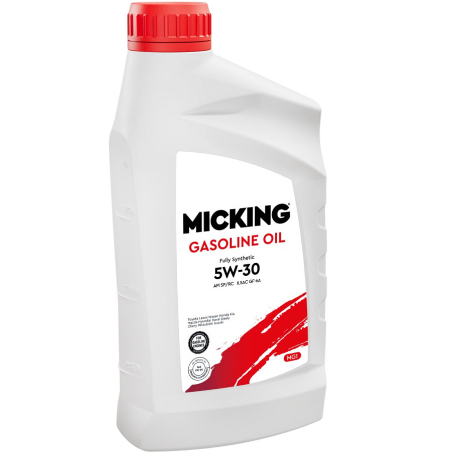 цена Micking Моторное масло Micking MG1 5W-30, 1 л