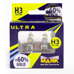 Лампа Маяк Ultra New Gold+60 - H3-55 Вт, 2 шт.