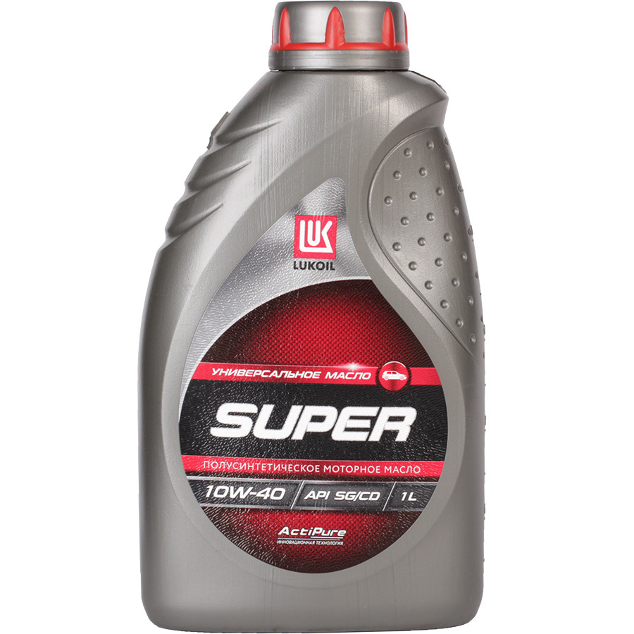 цена Lukoil Моторное масло Lukoil Супер 10W-40, 1 л
