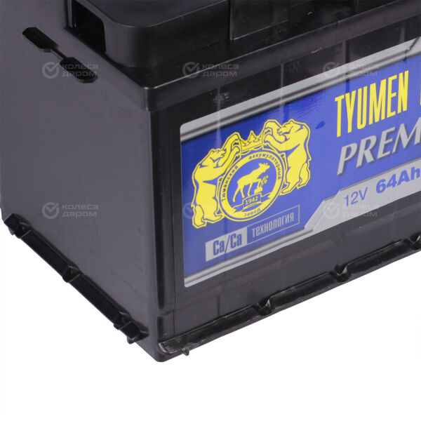 Автомобильный аккумулятор Tyumen Battery Premium 64 Ач обратная полярность L2 в Армавире