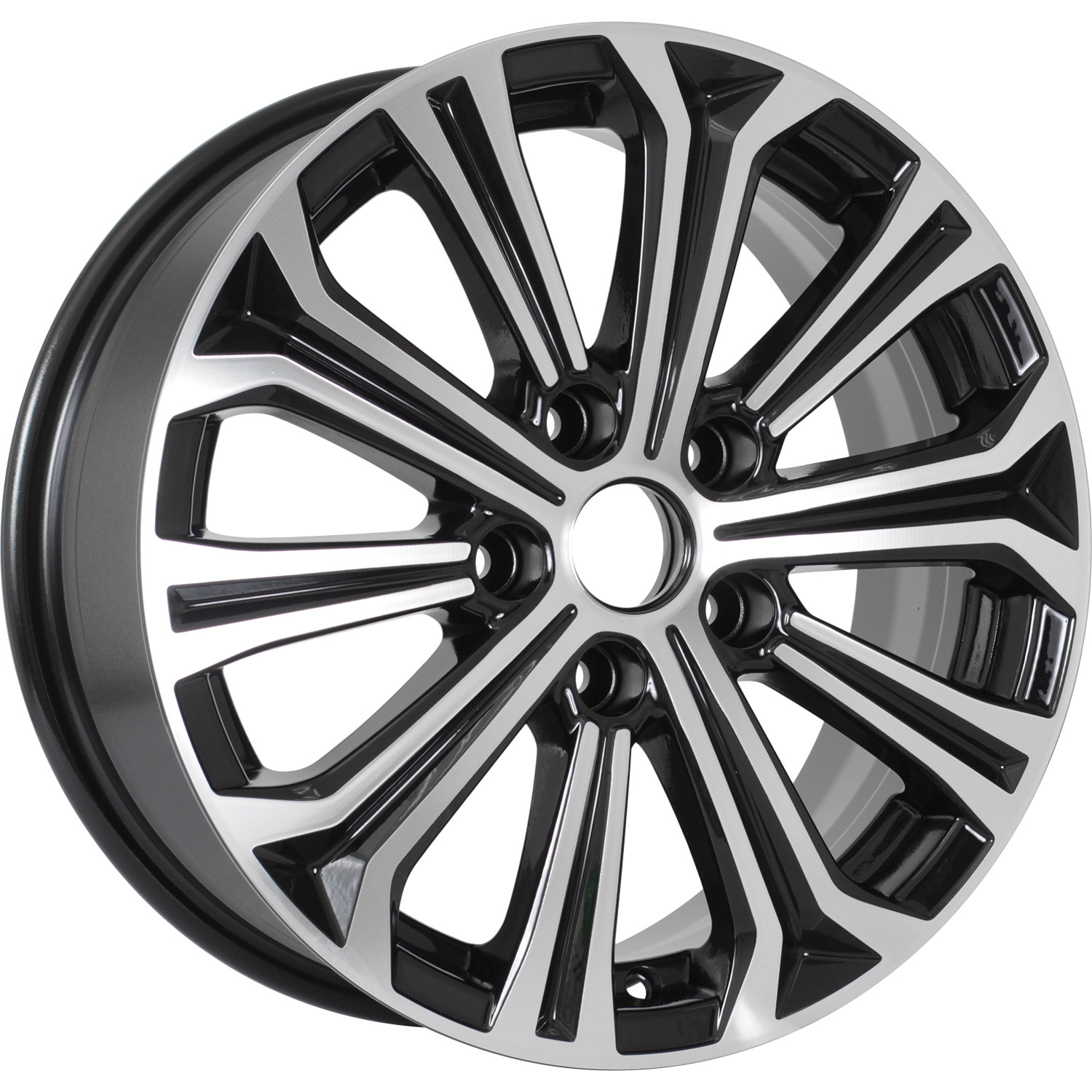 KHW1610 (ZV16_Civic) 6.5x16/5x114.3 D64.1 ET45 Black_FP