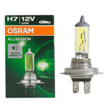 Лампа OSRAM All Season - H7-55 Вт-3000К, 1 шт.