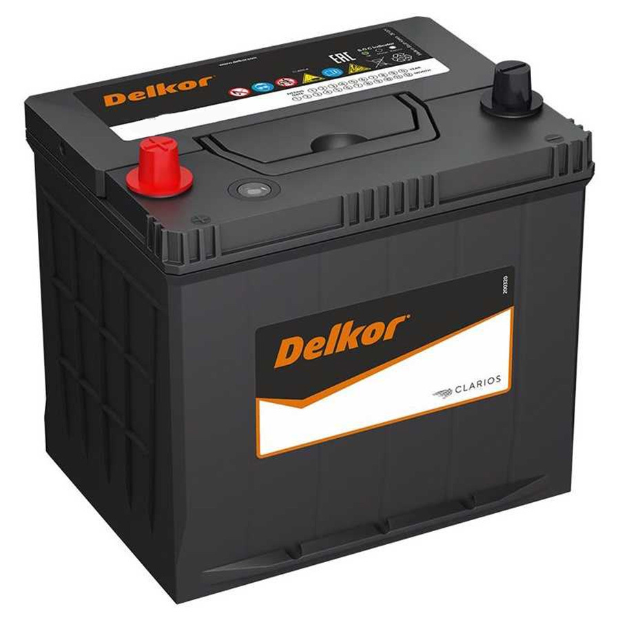 Delkor Автомобильный аккумулятор Delkor 75 Ач прямая полярность D26R delkor автомобильный аккумулятор delkor 75 ач прямая полярность d26r