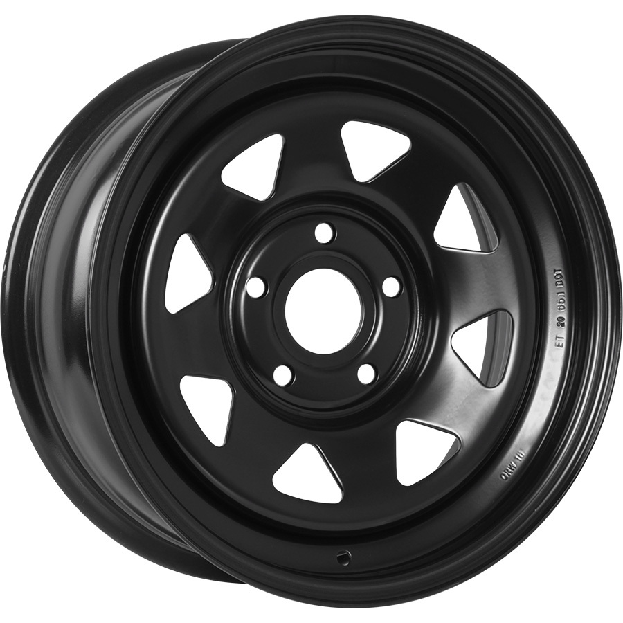 Колесный диск ORW (Off Road Wheels) УАЗ 8x16/5x139.7 D110 ET15 Black колесный диск кик ангара 6 5x15 5x139 7 d108 1 et15 almaz black