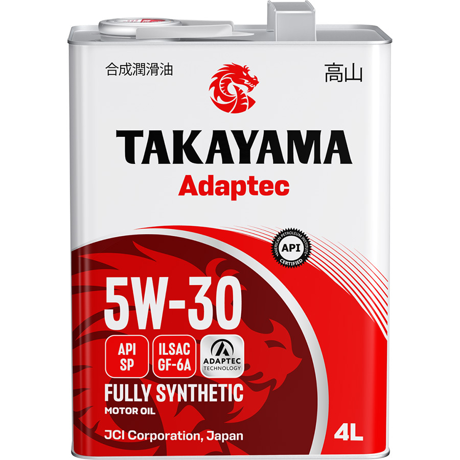 TAKAYAMA Моторное масло TAKAYAMA Adaptec 5W-30, 4 л