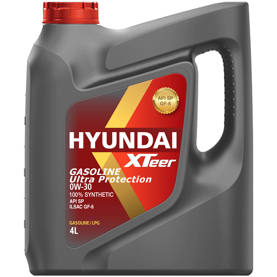 Моторное масло Hyundai Xteer Gasoline Ultra Protection 0W-30, 4 л