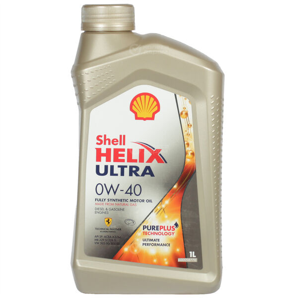 Моторное масло Shell Helix Ultra 0W-40, 1 л в Димитровграде