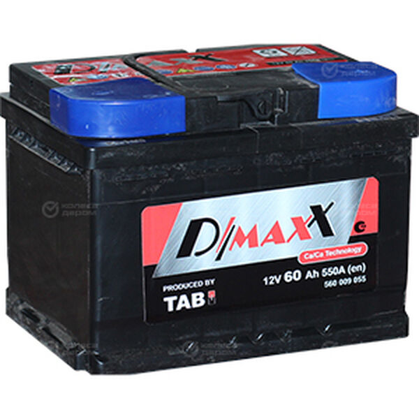 Автомобильный аккумулятор Dimaxx 60 Ач обратная полярность LB2 в Туймазах