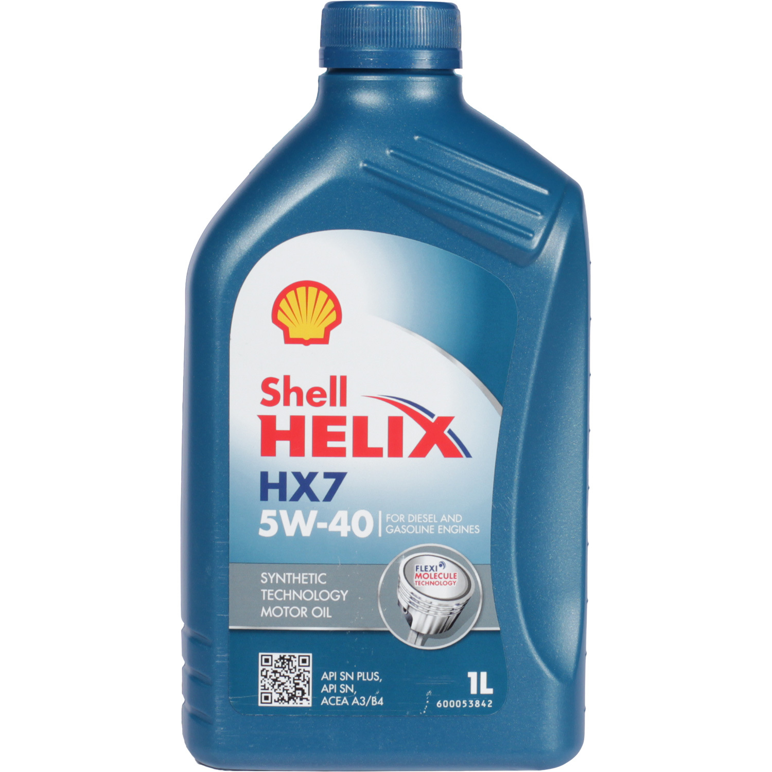 Shell Моторное масло Shell Helix HX7 5W-40, 1 л масло моторное shell helix ultra 5w 40 1 л
