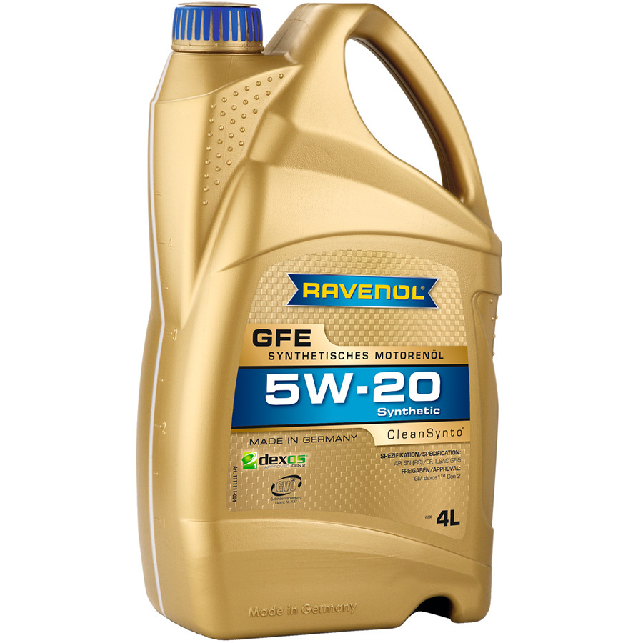 Ravenol Моторное масло Ravenol GFE 5W-20, 4 л