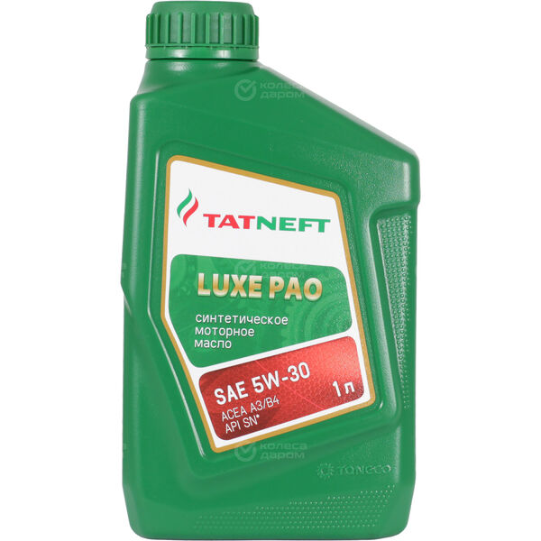 Моторное масло Татнефть LUXE PAO 5W-30, 1 л в Стерлитамаке