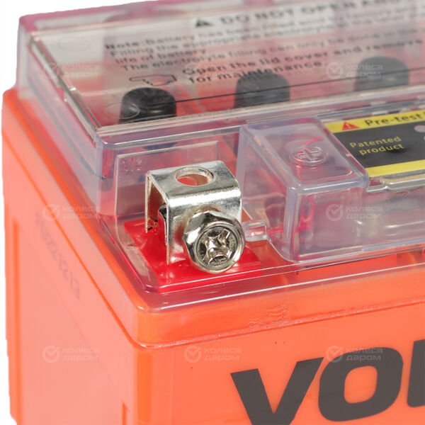 Мотоаккумулятор "VOLAT МОТО" iGEL YTX7A-BS 7Ач п/п (Delta CT1207) в Ишиме