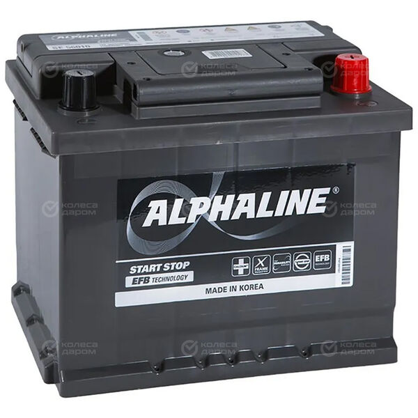 Автомобильный аккумулятор Alphaline EFB 60 Ач обратная полярность L2 в Таганроге