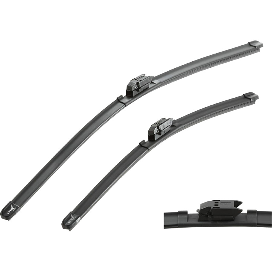 LYNX Комплект щеток стеклоочистителя LYNX бескаркасная 600/450 мм (art.XF6045V)