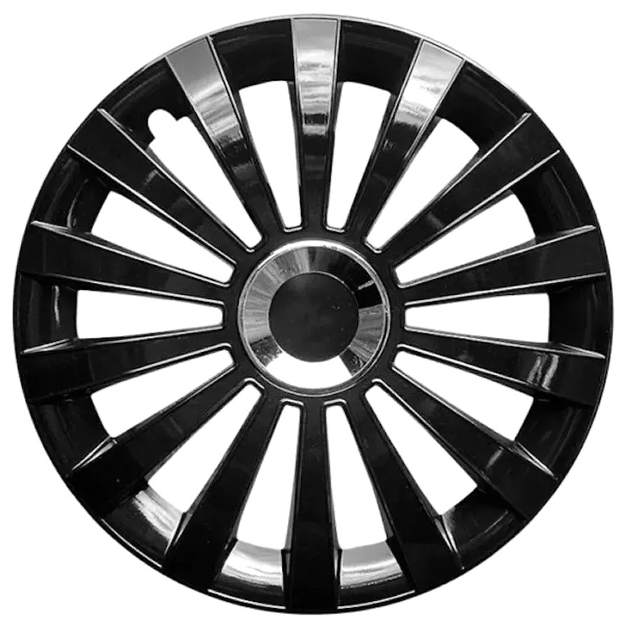 Jestic Колпаки колесные Jestic Meridian Ring 16" черный 4шт