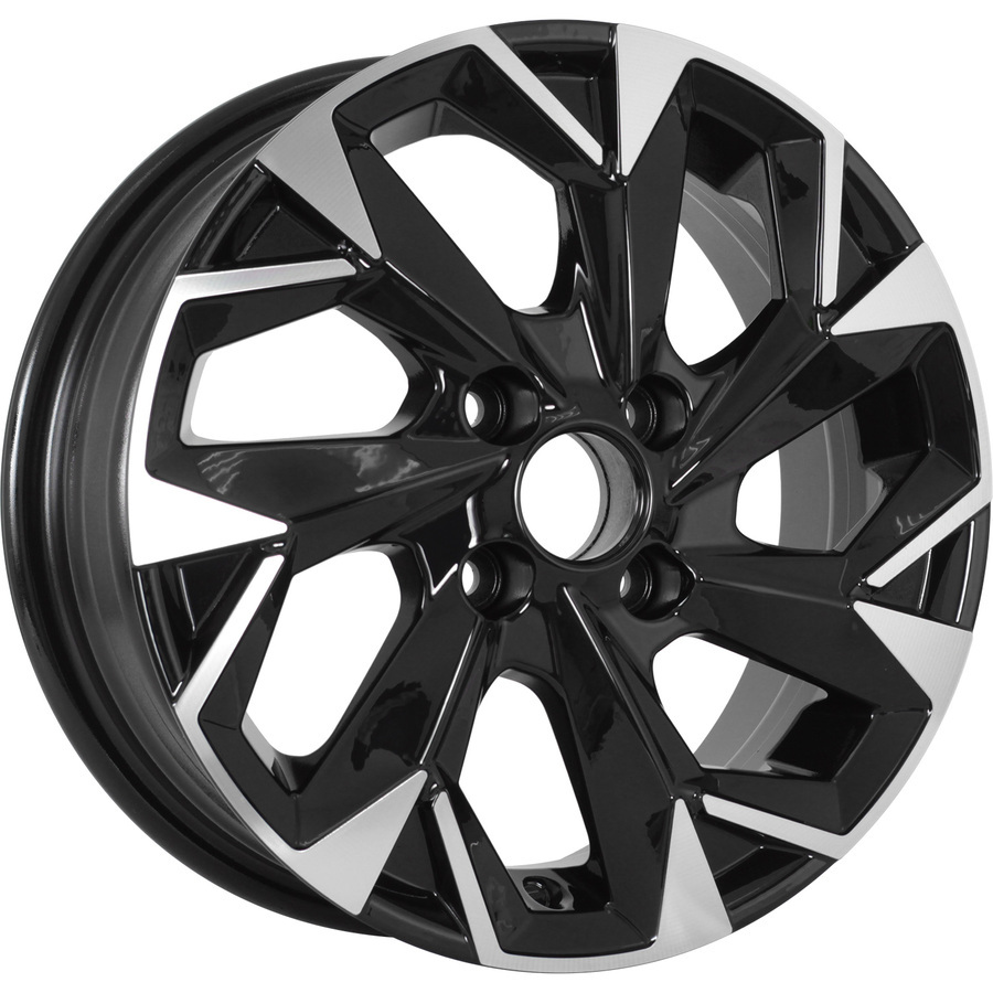 KHW1402 (14_ZV Solaris/Rio) 5.5x14/4x100 D67.1 ET43 Black_FP