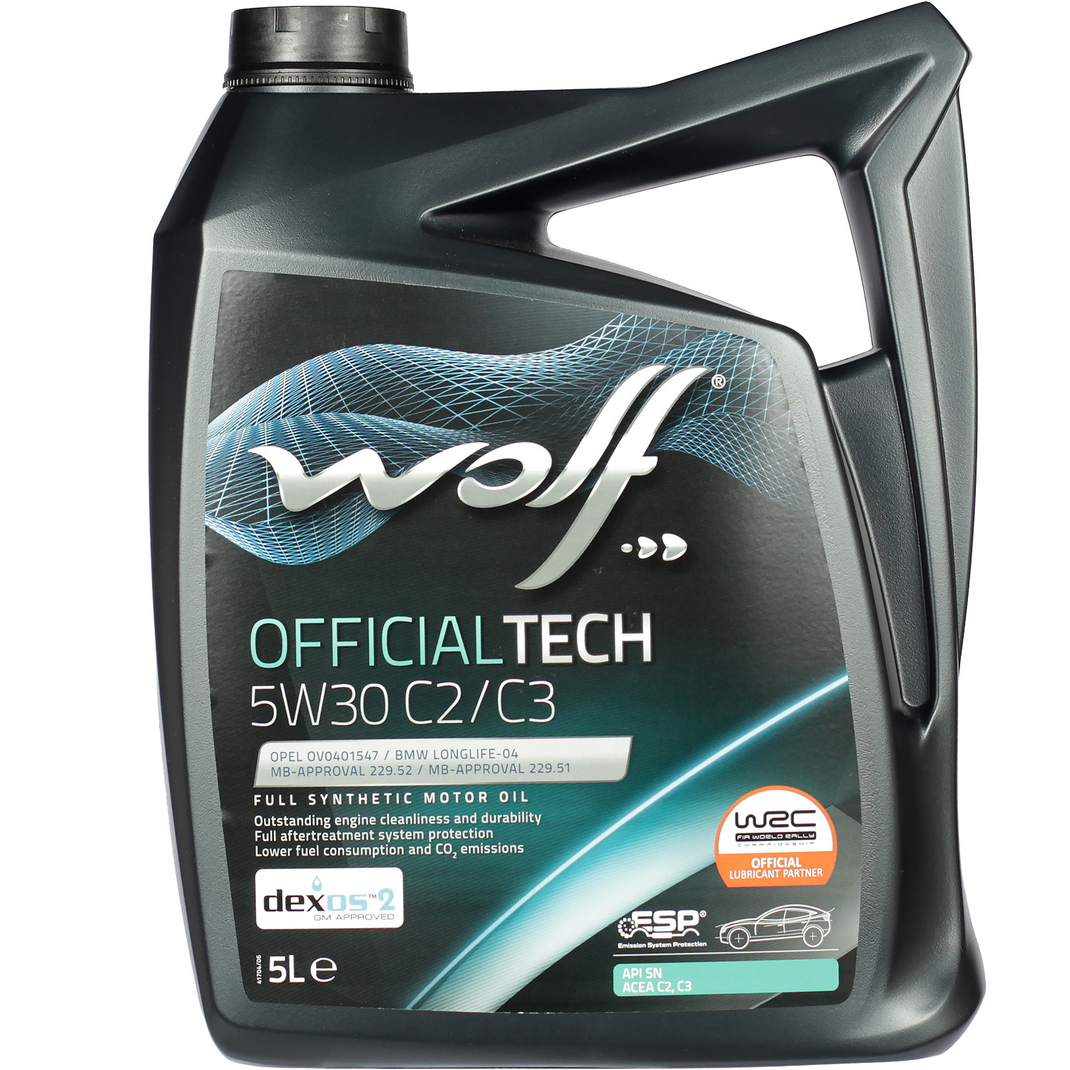 WOLF Масло моторное WOLF OFFICIALTECH C2/C3 5W-30 5л