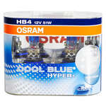 Лампа OSRAM Cool Blue Hyper Plus+50 - HB4-51 Вт-5000К, 2 шт.