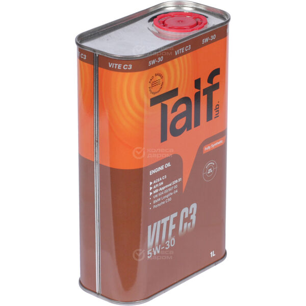 Моторное масло Taif VITE C3 5W-30, 1 л в Канске